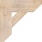 Ekena Millwork Traditional Slat Smooth Bracket, Douglas Fir, 5 1/2"W x 20"D x 20"H BKT06X20X20TRA06SDF - alternate 4